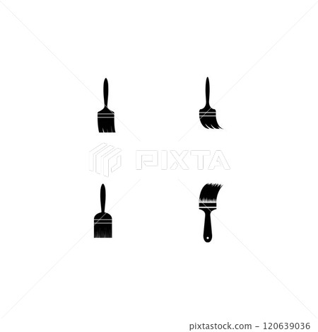brush tool logo 120639036