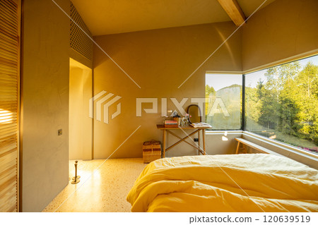 Sunlit Corner Bedroom 120639519