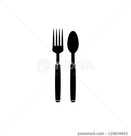 spoon and fork logo spoon and fork logo 120639942