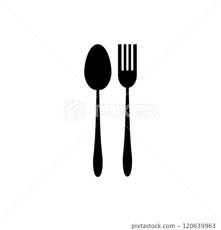 spoon and fork logo spoon and fork logo 120639963