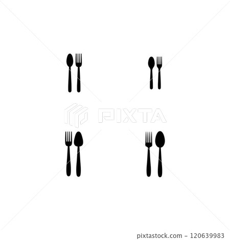 spoon and fork logo spoon and fork logo 120639983