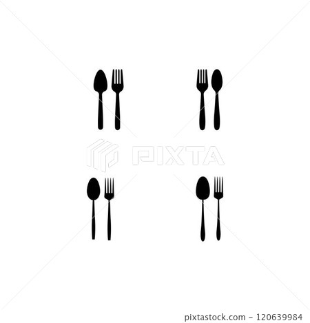 spoon and fork logo spoon and fork logo 120639984