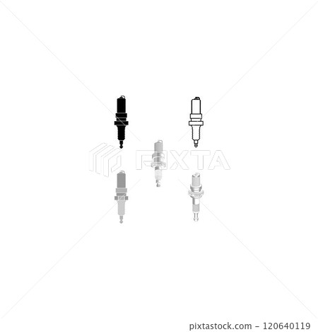 spark plug logo 120640119