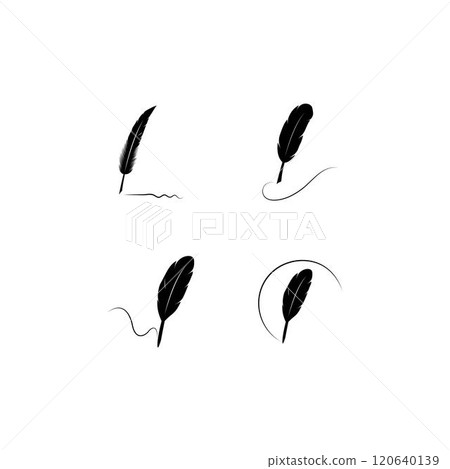 Feather pen Feather pen 120640139