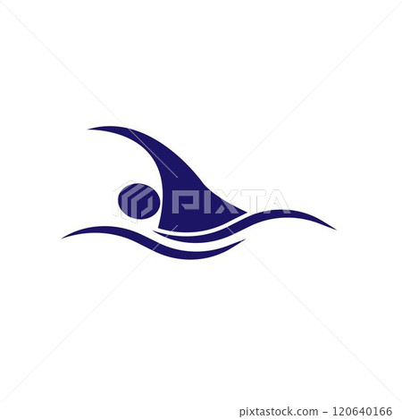 Swimming sport logo Swimming sport logo 120640166