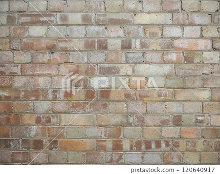 red brick wall background 120640917