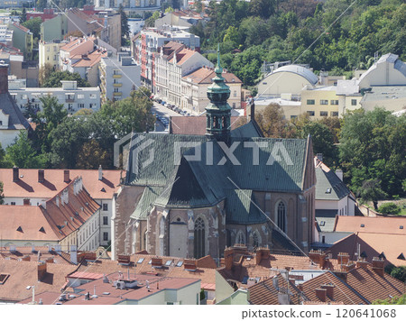 Aerial view of Brno Aerial view of Brno 120641068