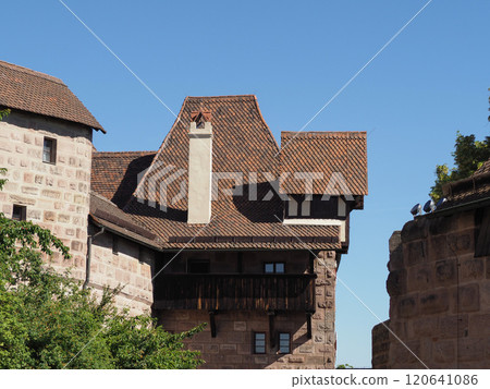Nuernberger Burg castle in Nuernberg 120641086
