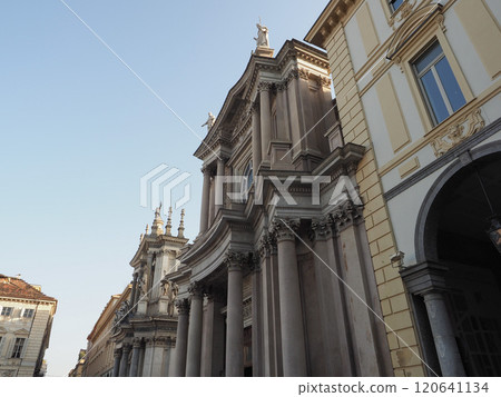 San Carlo and Santa Cristina church in Turin 120641134