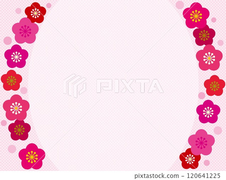 Frame Plum Blossom Frame Plum Blossom 120641225