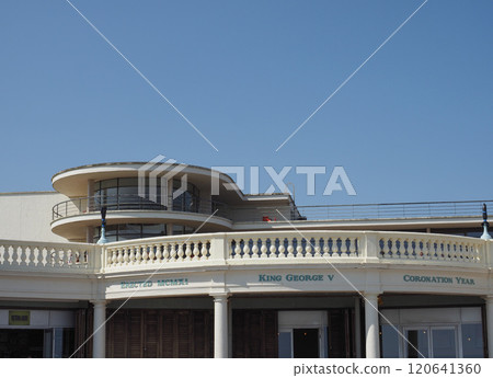 Colonnade on the beach in Bexhill on Sea Colonnade on the beach in Bexhill on Sea 120641360