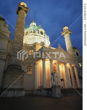 Karlskirche church in Vienna Karlskirche church in Vienna 120641413