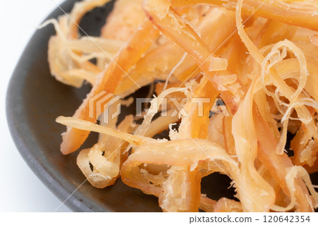 Close-up of squid with skin Close-up of squid with skin 120642354