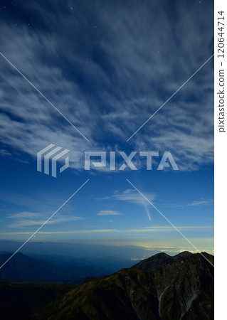 Comet Atlas at dusk Comet Atlas at dusk 120644714