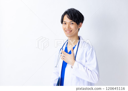 醫生白底男 120645116