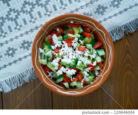 Serbian Salad 120646084