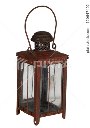 Retro vintage candle lantern Retro vintage candle lantern 120647402