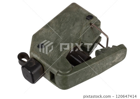M57 Firing device for a directional anti-personnel mine M18 Claymore mine. M57 Firing device for a directional anti-personnel mine M18 Claymore mine. 120647414