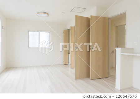Bedroom Western-style room door 120647570