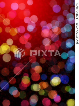 Background image of colorful light flying in red and black space Background image of colorful light flying in red and black space 120648028