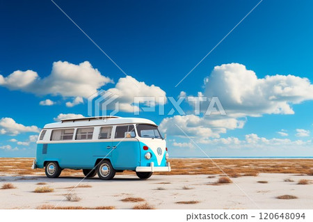 搭乘露營車外出的圖片 01 120648094