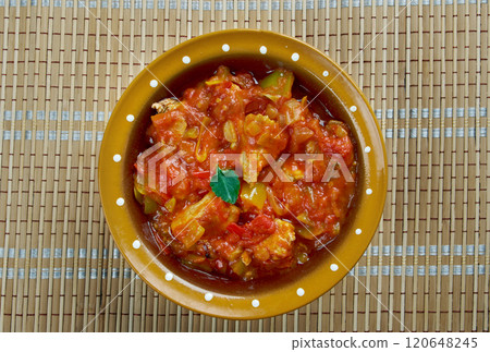 Meat or Dhansak Meat or Dhansak 120648245