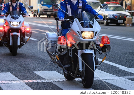 Police motorcycle traffic police 120648322