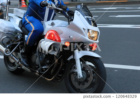 Police motorcycle traffic police 120648329