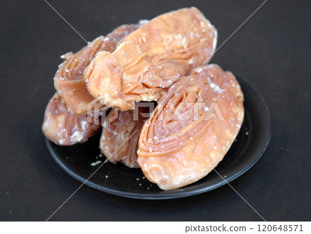 Khaja is very famous sweets in Puri, Odisha Khaja is very famous sweets in Puri, Odisha 120648571