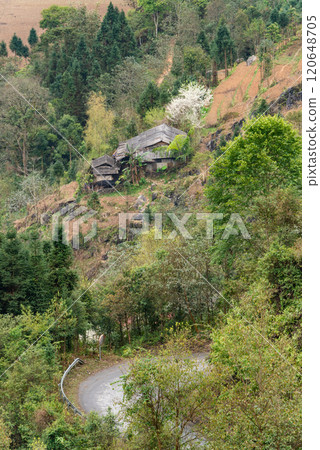 Spring landscape in Ha Giang - Northern mountainous province of Vietnam 120648705