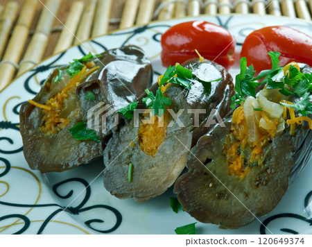 Marinated eggplant Marinated eggplant 120649374