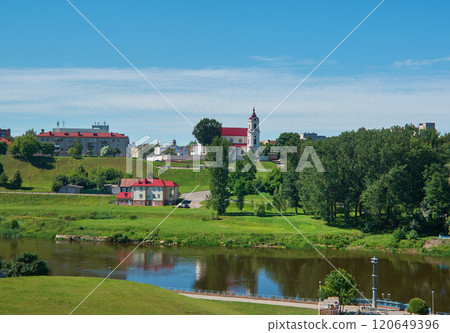 Neman river. Grodno, Belarus 120649396
