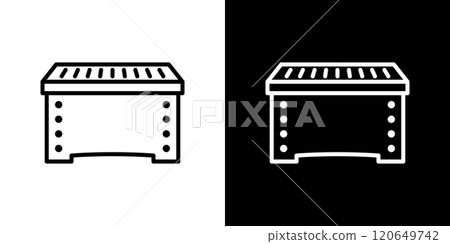 Offering box simple line icon 120649742