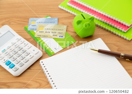 Image of household finances and money management Image of household finances and money management 120650482