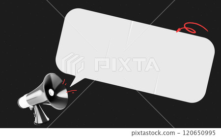 Vector collage grunge banner. 3d Loudspeaker announcing crazy promotions. Doodle elements on retro poster. Stylish modern advertising poster design with space for text. Vector collage grunge banner. 3d Loudspeaker announcing crazy promotions. Doodle elements on retro poster. Stylish modern advertising poster design with space for text. 120650995