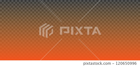 Orange gradient background on grid background as a transparent png. Vector design element 120650996
