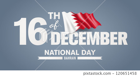 Bahrain happy national day greeting card, banner with template text vector illustration Bahrain happy national day greeting card, banner with template text vector illustration 120651458