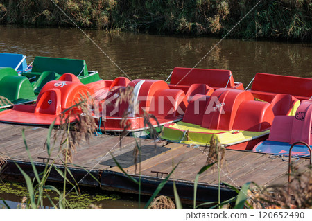 Greetsiel village at the north sea in germany Greetsiel village at the north sea in germany 120652490