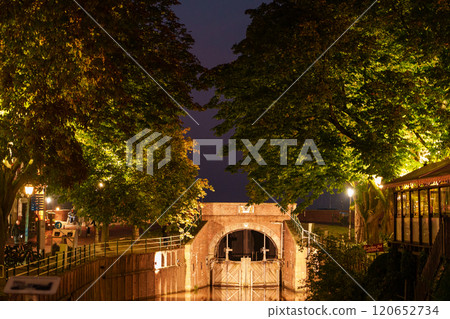 Greetsiel village at the north sea in germany Greetsiel village at the north sea in germany 120652734