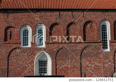 Greetsiel village at the north sea in germany Greetsiel village at the north sea in germany 120652751