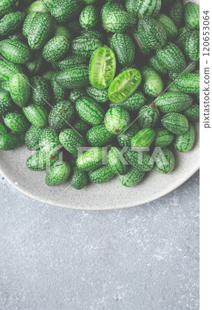African cucumber, Mexican cucumber, mouse melon, Melothria, 120653064