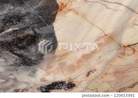 macro stone mineral jasper on black background macro stone mineral jasper on black background 120653991