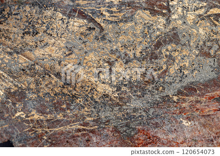 macro mineral bismuth stone on hartenstein schacht on white background macro mineral bismuth stone on hartenstein schacht on white background 120654073