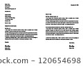 Unreadable documents/letters (English-based) 120654698