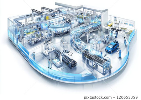 尖端汽車智慧工廠形象_1 尖端汽車智慧工廠形象_1 120655359