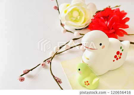Snake Year New Year's Card Material Snake Year New Year's Card Material 120656416