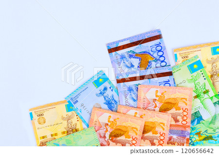 Tenges are national currency of Kazakhstan are available in various denominations Tenges are national currency of Kazakhstan are available in various denominations 120656642