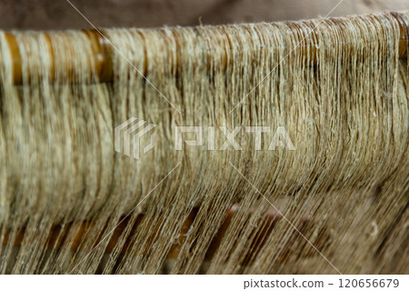 The linen weaving profession of the Mong people in Lung Tam, Ha Giang The linen weaving profession of the Mong people in Lung Tam, Ha Giang 120656679