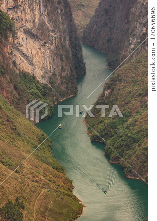 Nho Que River and Tu San Canyon. Ha Giang, Vietnam 120656696