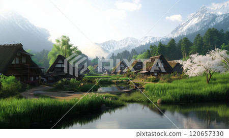 Old houses 120657330